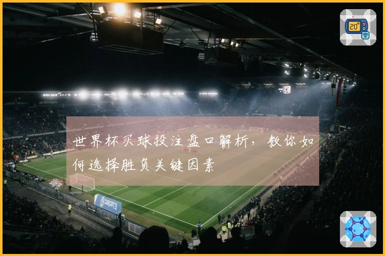 世界杯买球投注盘口解析，教你如何选择胜负关键因素